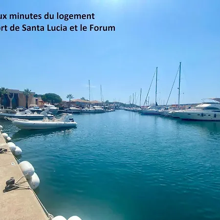 Lägenhet T2 Terrasse Jardin Proche Port Santa Lucia
