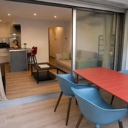 T2 Terrasse Jardin Proche Port Santa Lucia Lägenhet
