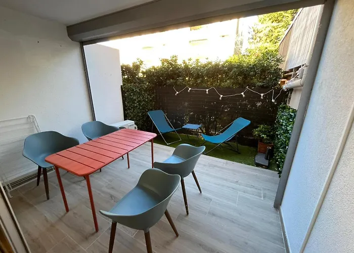 Santa Lucia - Appt Confort Clim & Loggia 2 Mn Апартаменты Сен-Рафаэль